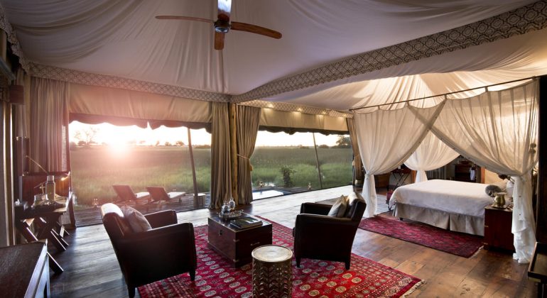 Duba Plains Camp Bedroom