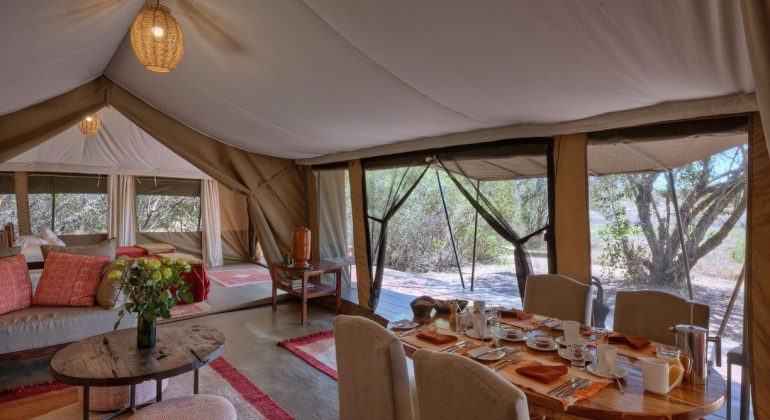 Kicheche Laikipia Camp Family Dining