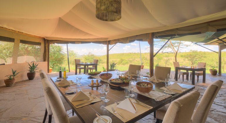 Kicheche Valley Naboisho Dining