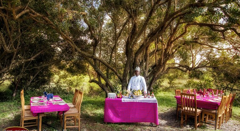 Porini Rhino Camp Outdoor Dining