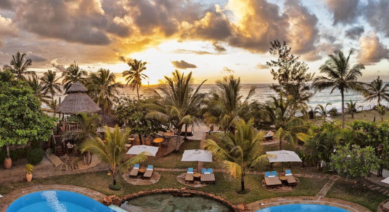 Afrochic Diani Beach Topview