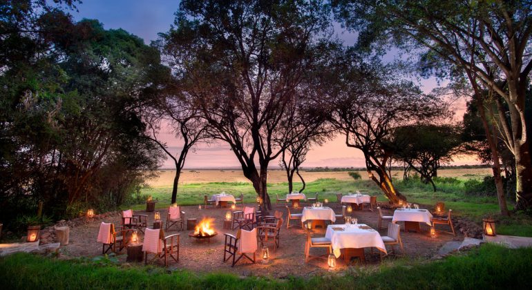 Bateleur Camp Outdoor Dining