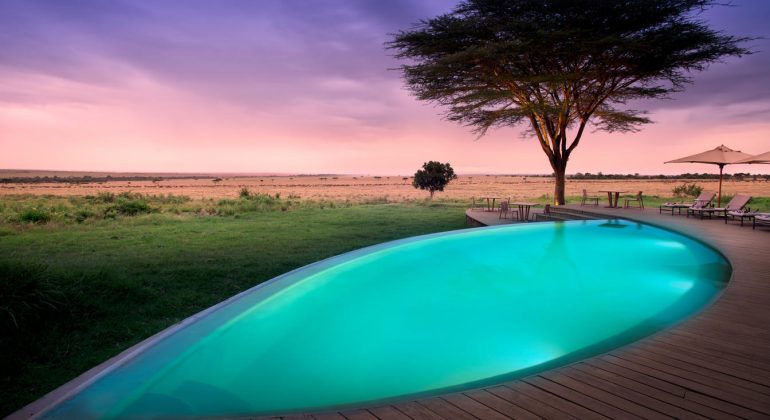 Bateleur Camp Pool Area