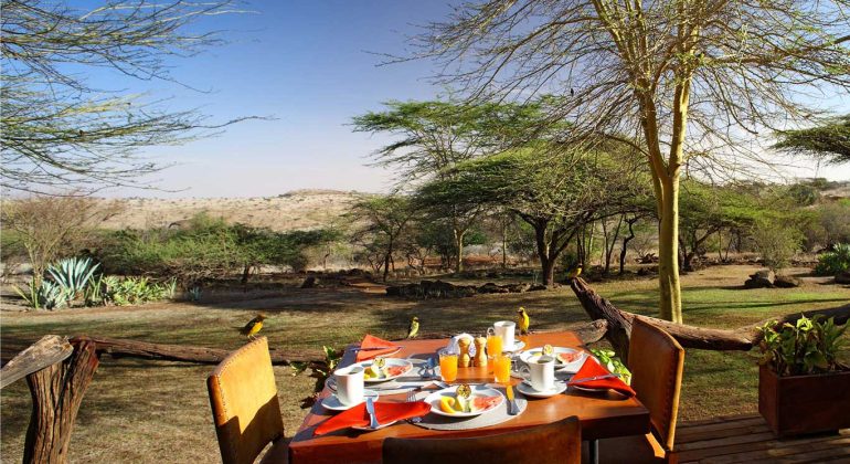 Lewa Safari Camp Breakfast