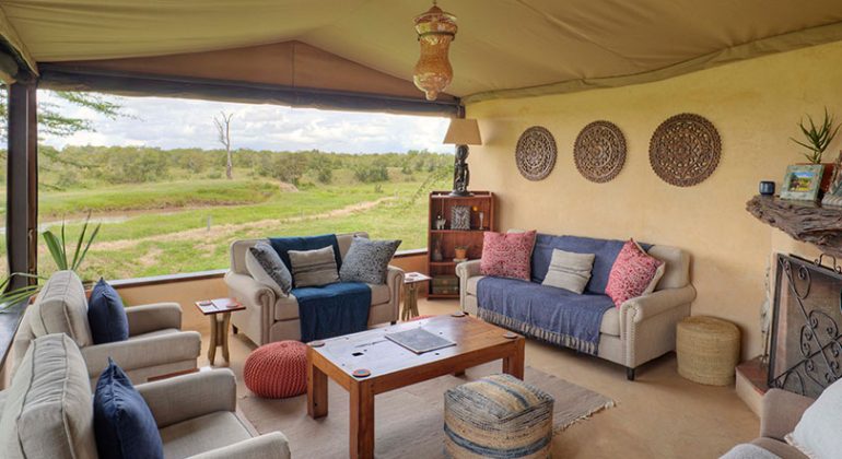 Ol Pejeta Bush Camp Lounge