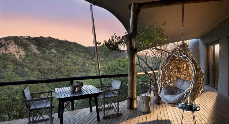 Phinda Rock Lodge Verandah