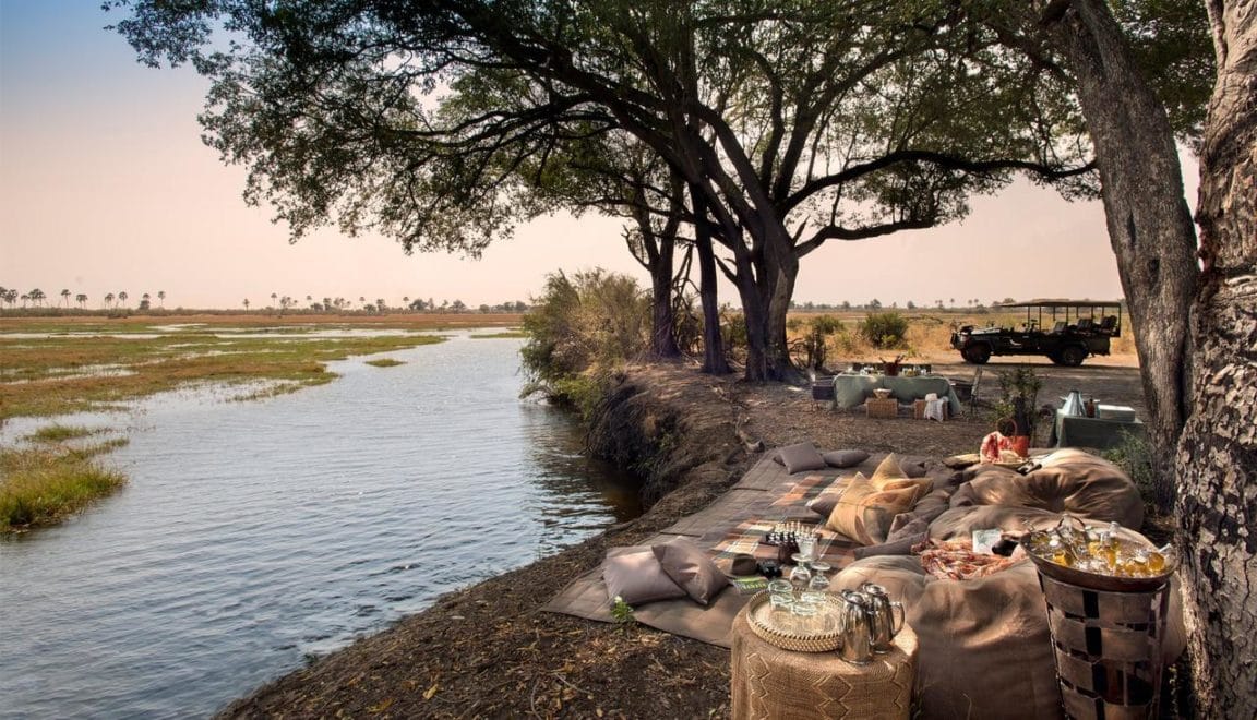 Sandibe Okavango Safari Lodge Outdoors