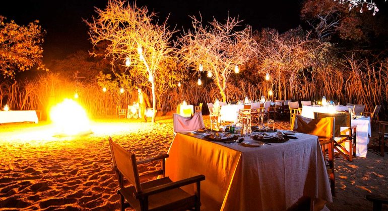 Tarangire Treetops Boma Dinner