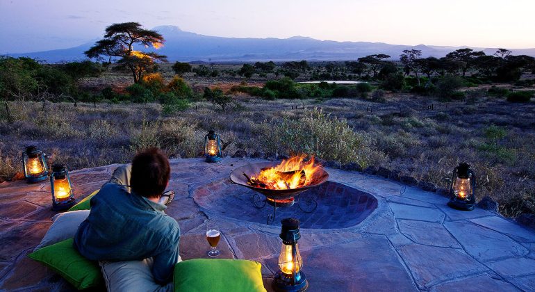 Tortilis Camp View Of Kilimanjaro