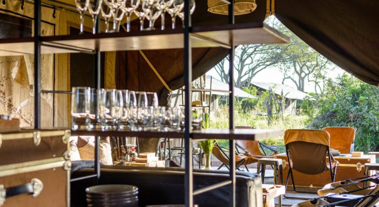 Explore Mobile Tented Camp Bar