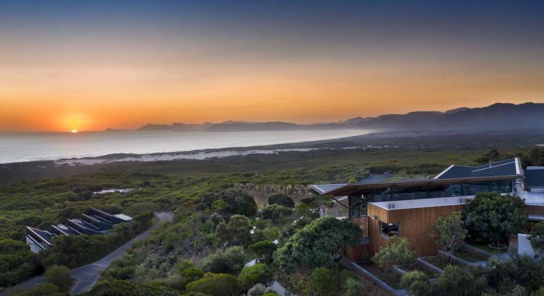 Grootbos Garden Lodge Aerial View