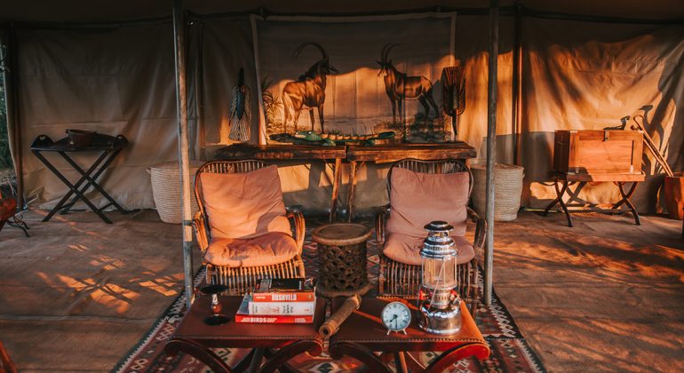 Tanda Tula Field Camp Sitting Area