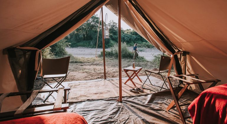 Tanda Tula Field Camp Tent Interior