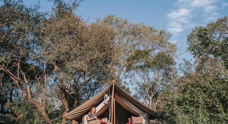 Tanda Tula Field Camp Tent View