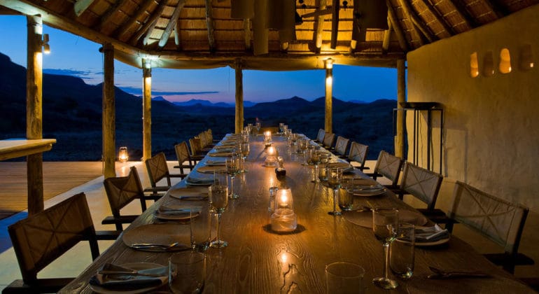 Damaraland Camp Dining