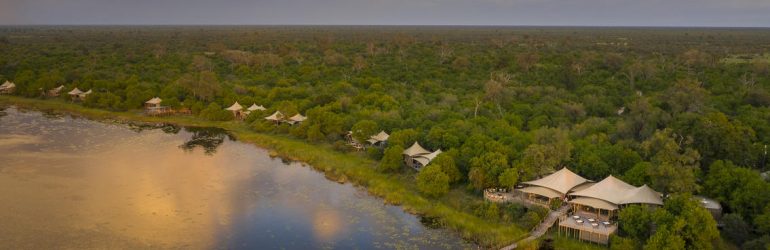 Duma Tau Camp Aerial View