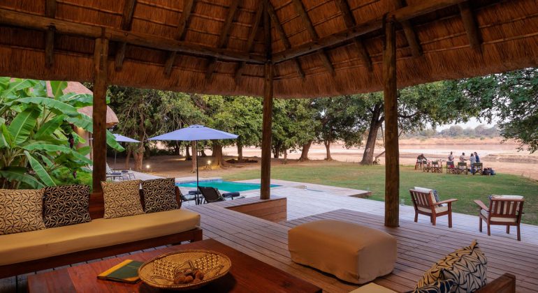 Luangwa River Camp Sitting Area