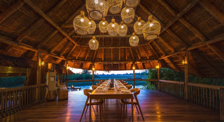 Savuti Camp Dining