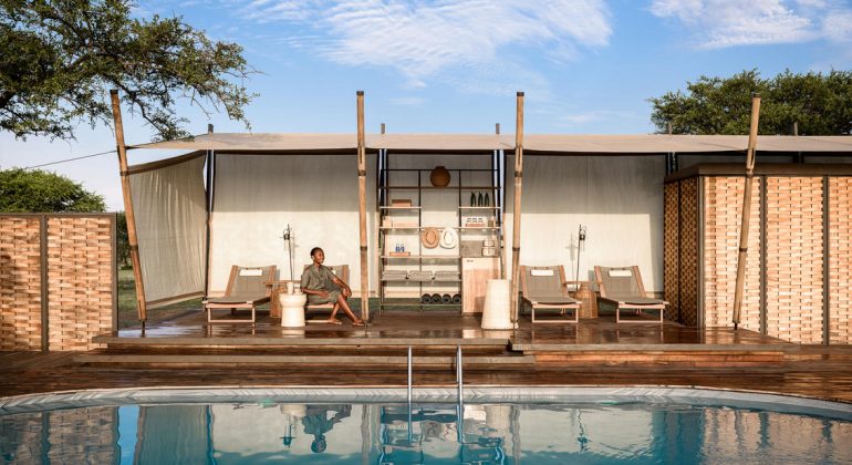 Singita Sabora Tented Camp Pool