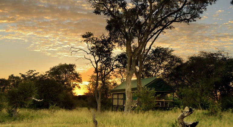 Bomani Tented Lodge Tent Exterior