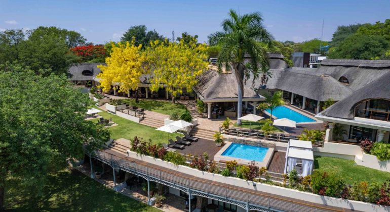 Ilala Lodge Hotel Aerial View