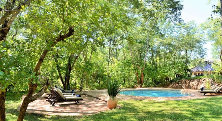 Ivory Lodge Poolside