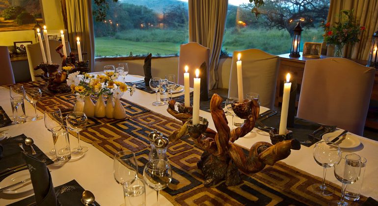 Lewa House Dining