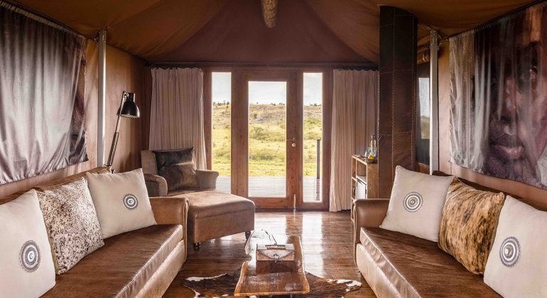 Mahali Mzuri Lounge Tent