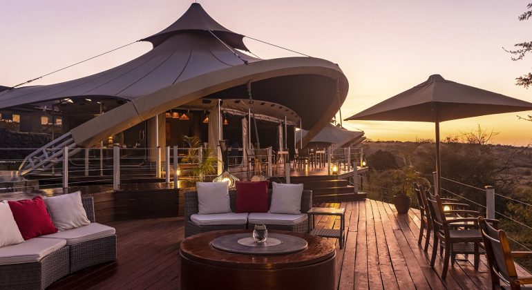 Mahali Mzuri Outdoor Seating Deck