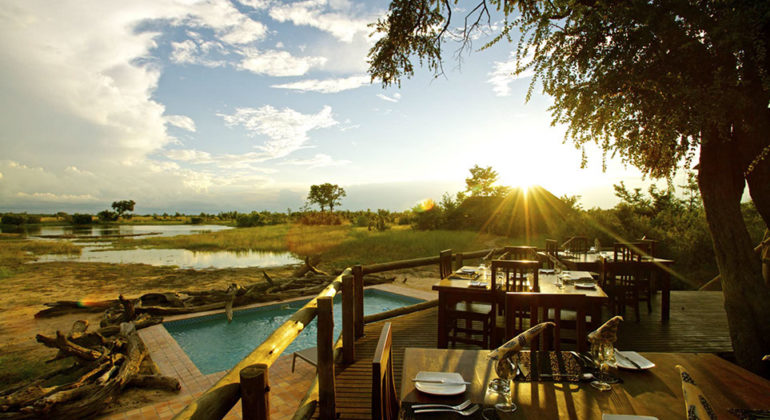 Nehimba Lodge View From Swimming Pool