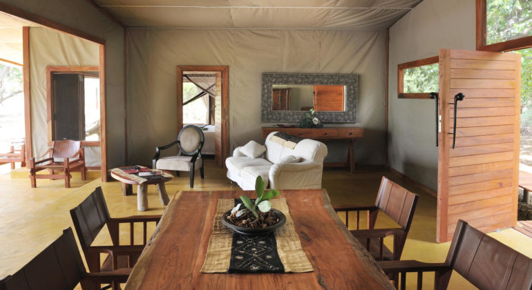 Potato Bush Camp Interior