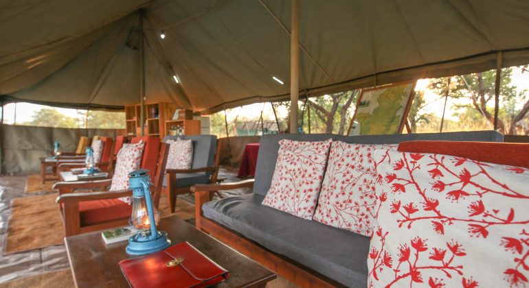 Serengeti North Wilderness Camp Lounge