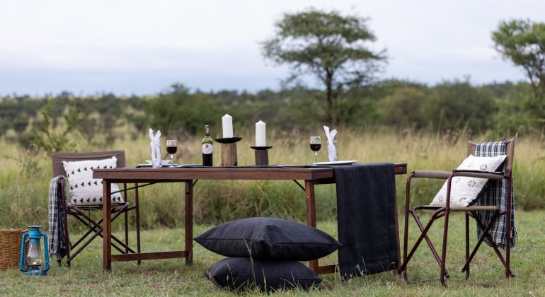 Serengeti Wilderness Camp Bush Dinner