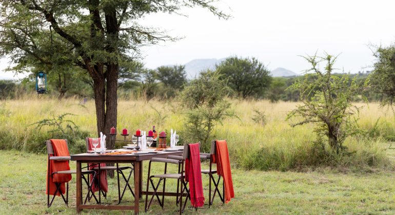 Serengeti Wilderness Camp Outdoor Dining