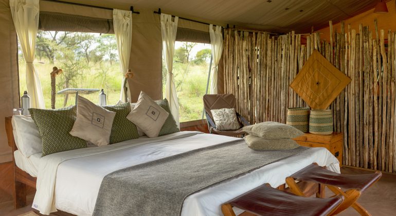 Serengeti Wilderness Camp Tent Interior