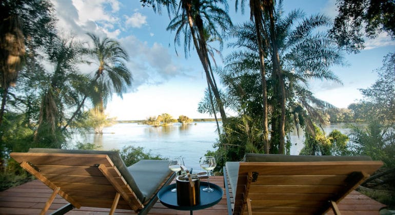 Thorntree River Lodge Deck