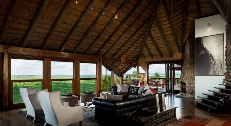 Ulusaba Rock Lodge Lounge