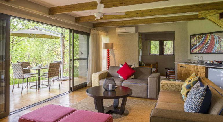 Victoria Falls Safari Suites Guest Area