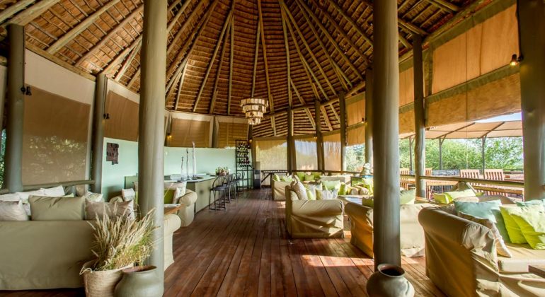 Burunge Tented Lodge Lounge