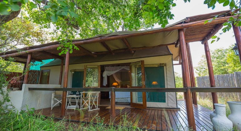 Chapungu Tented Bush Camp Tent View