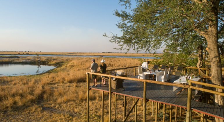 Chobe Savanna Lodge Deck