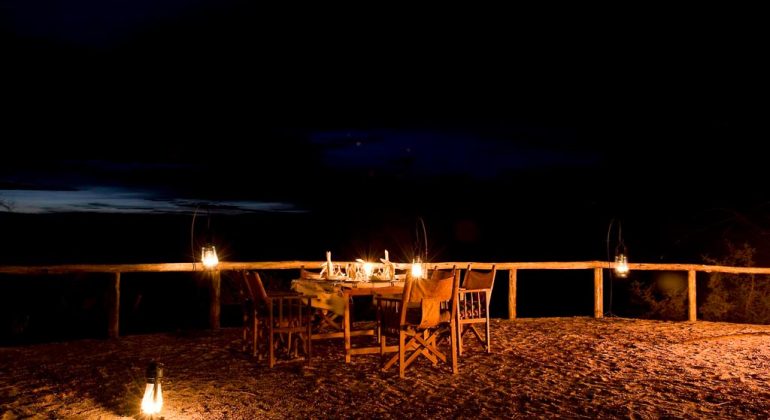 Kambi Ya Tembo Outdoor Dining