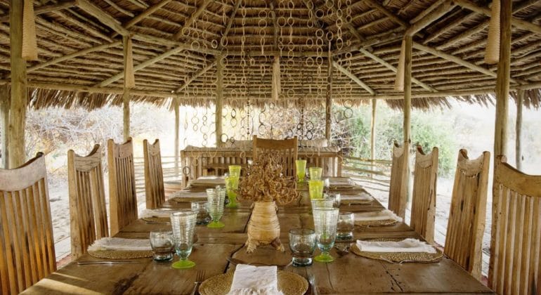 Kigelia Ruaha Dining