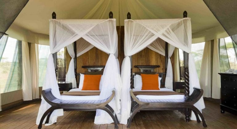 Lake Masek Tented Camp Room Interiors