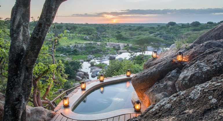 Mwiba Lodge Jacuzzi