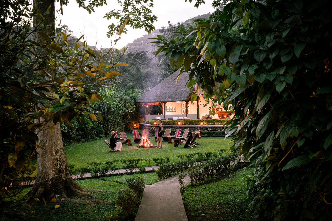 Sanctuary Gorilla Forest Camp Fire Pit