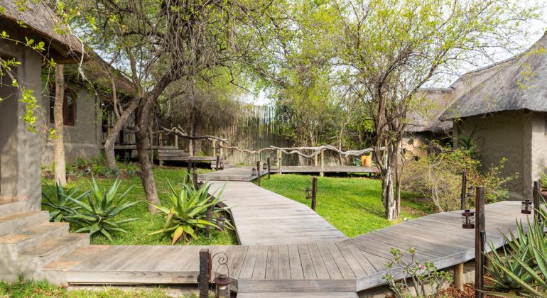 Simbambili Game Lodge Gardens