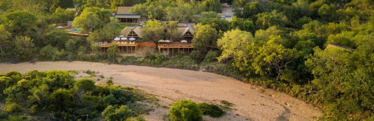 Thornybush Game Lodge Aerial View