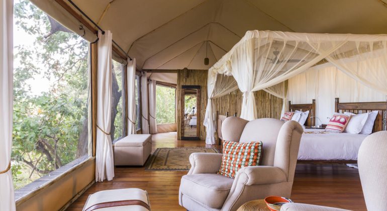 Amanzi Camp Twin Room