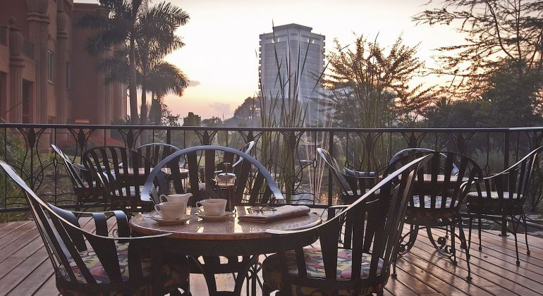 Kampala Serena Hotel Terrace